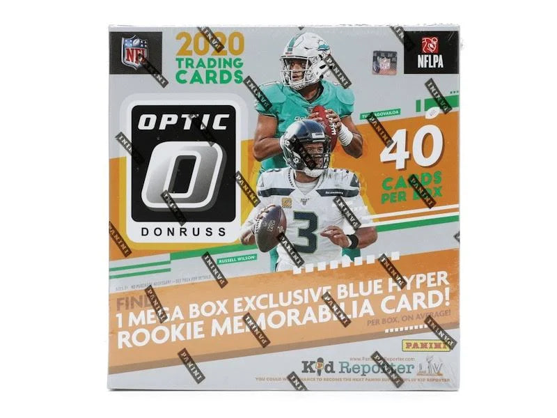 2020 Panini Donruss Optic Football Mega Box
