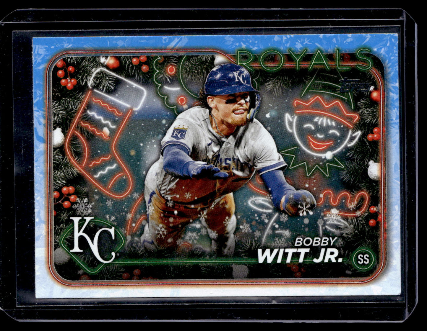 2024 Topps Holiday Bobby Witt Jr. #H111 Kansas City Royals