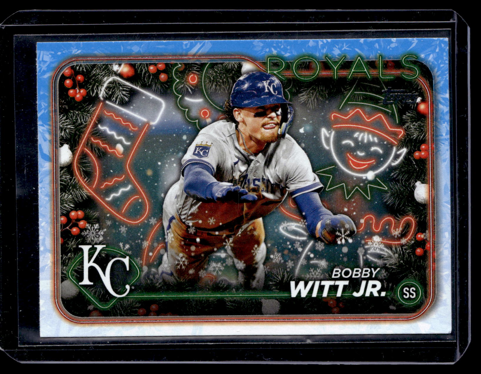 2024 Topps Holiday Bobby Witt Jr. #H111 Kansas City Royals