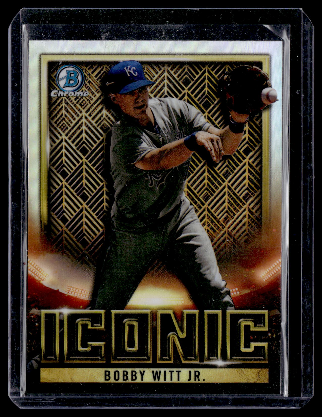2023 Bowman Chrome Bobby Witt Jr. #BI-6 Bowman Iconic Kansas City Royals