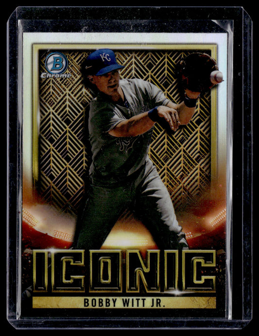 2023 Bowman Chrome Bobby Witt Jr. #BI-6 Bowman Iconic Kansas City Royals