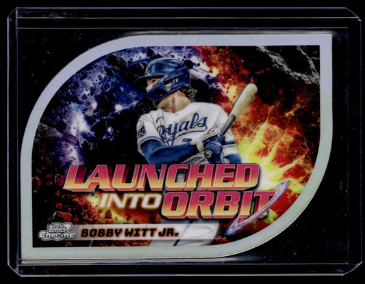 2024 Topps Chrome Cosmic Bobby Witt Jr. #LIO-7 Launched into Orbit Kansas City Royals