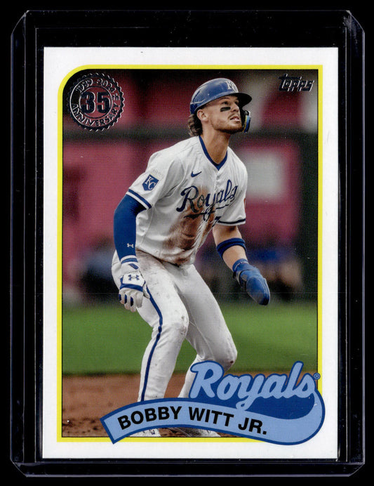 2024 Topps Update Bobby Witt Jr. #89US-48 1989 Topps Baseball 35th Anniversary Kansas City Royals