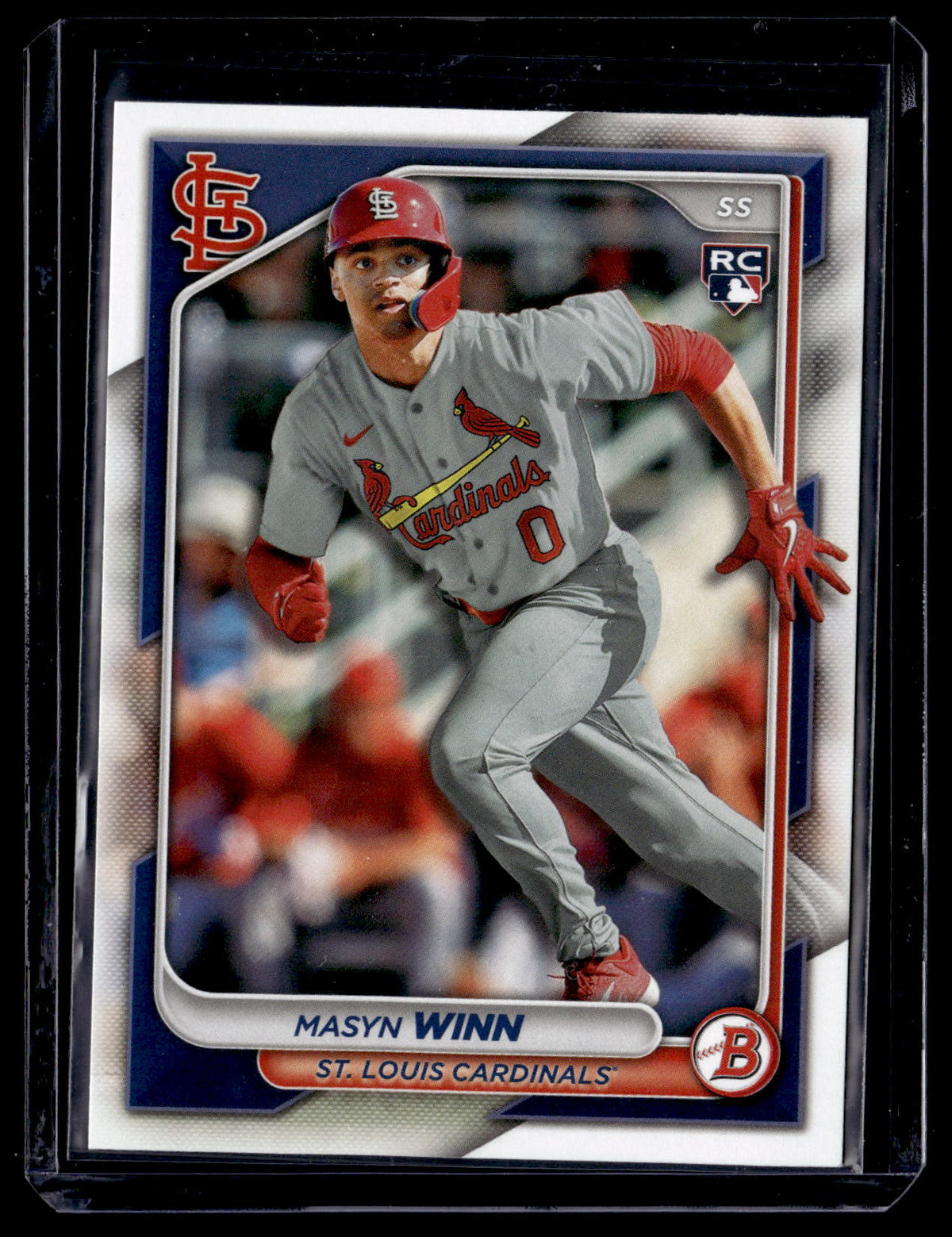 Masyn Winn 2024 Bowman #2 RC St. Louis Cardinals front