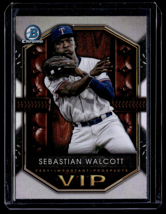Sebastian Walcott 2025 Bowman Very Important Prospects Mojo Refractor #VIP-3